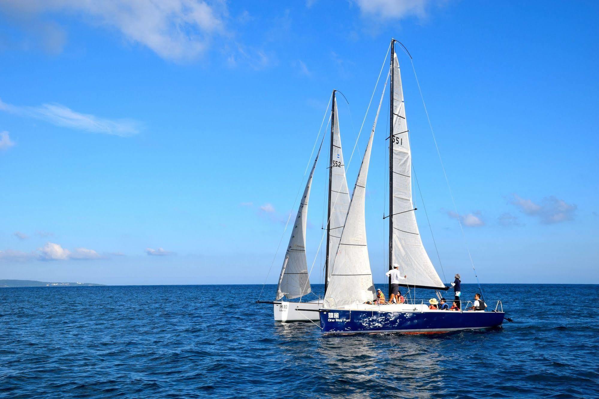 Auberge de jeunesse Fun Wind Sailing à Nanwan Extérieur photo